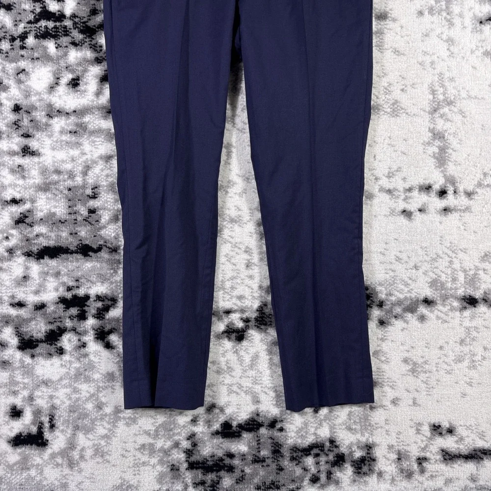 Banana Republic Marzotto Pants Mens Size 31x30 Navy Blue Super 120s Wool Stretch